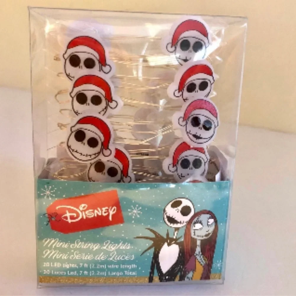 Disney’s Jack Skellington Mini String Lights, 2 sets